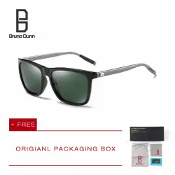 Bruno Dunn AVIATION Sunglasses Men Polarized UV400 High Quality