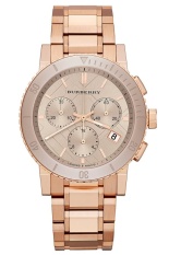 burberry rose gold womens watch