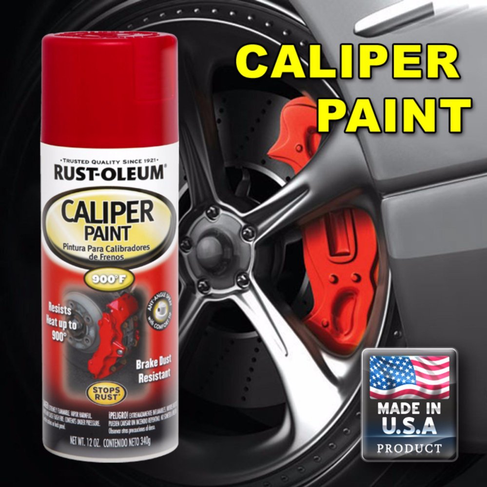 โปรโมชั่น RustOleum Caliper Paint สเปร์ยพ่น คาลิปเปอร์ เบรค ปั้มเบรค