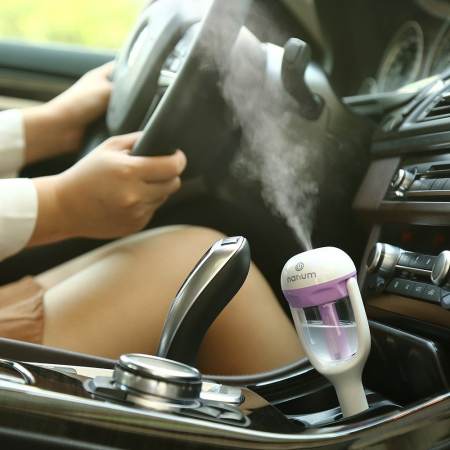 CAR เครื่องฟอกอากาศ ในรถยนต์ ปรับความชื้น Car Humidifier Air Purifier Freshener Aromatherapy