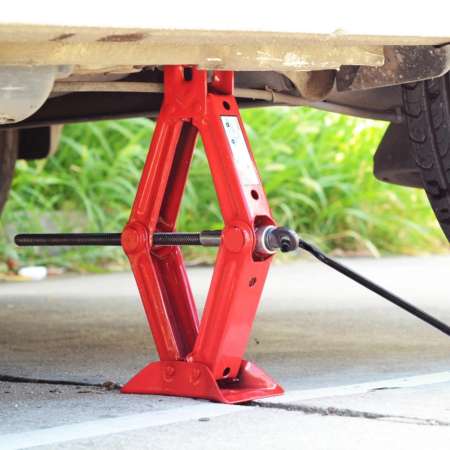 Car Shop แม่แรงยกรถขนาดรองรับน้ำหนัก 2ตัน car jack - black/red