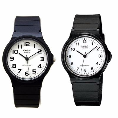 Casio นาฬิกาข้อมือผู้ชาย สีดำ สายเรซิ่น รุ่น MQ-24-7B และ MQ-24-7B2 แพ็คคู่ Casio นาฬิกาข้อมือผู้ชาย สีดำ สายเรซิ่น รุ่น MQ-24-7B และ MQ-24-7B2 แพ็คคู่