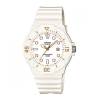 Casio นาฬิกาข้อมือผู้หญิง สายเรซิ่น รุ่น LRW-200H-7E2 - สีขาว