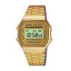Casio Standard นาฬิกาข้อมือผู้หญิง สีทอง Stainless Strap รุ่น A168WG-9WDF : image Casio Standard นาฬิกาข้อมือผู้หญิง สีทอง Stainless Strap รุ่น A168WG-9WDF