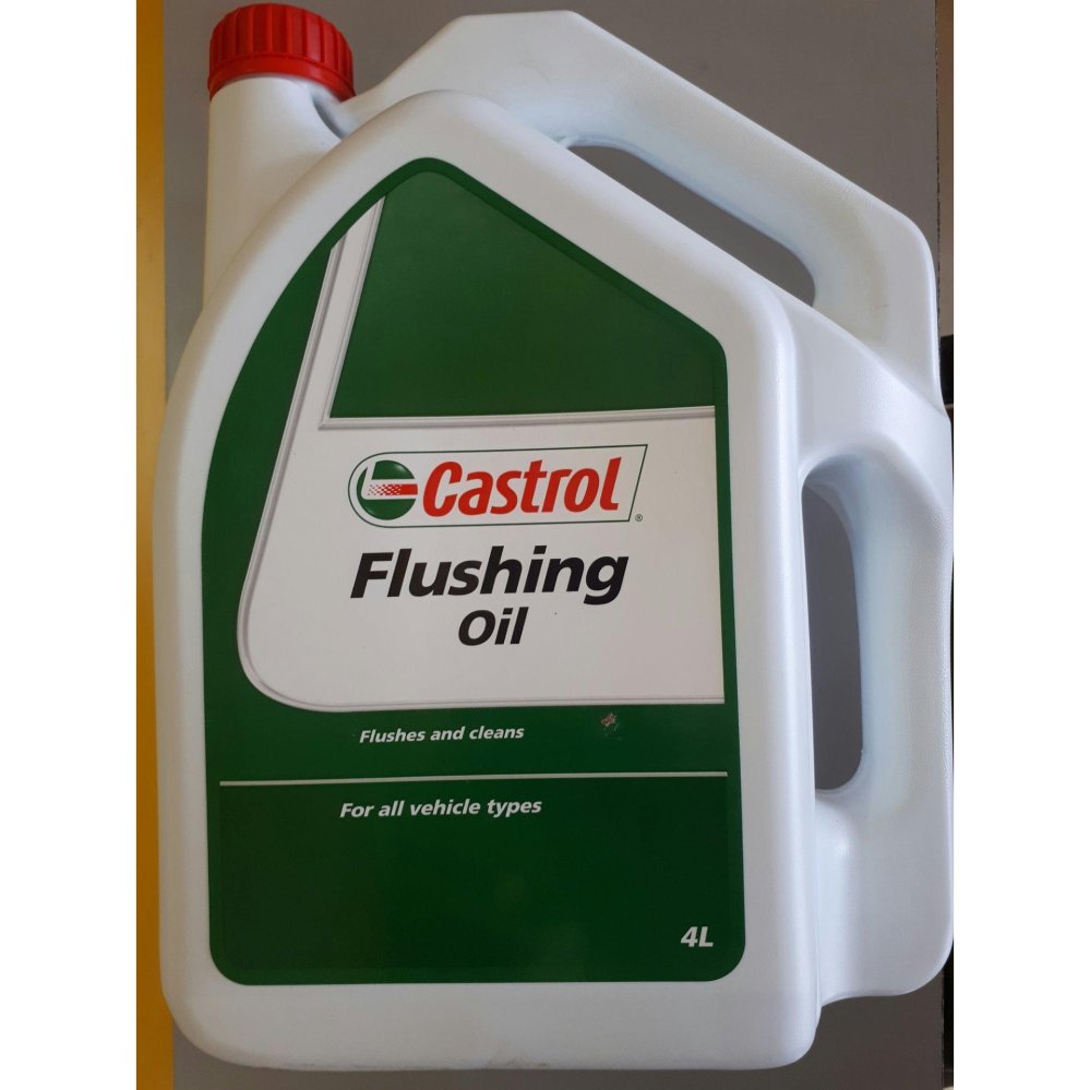 รีวิว Castrol Flushing oil คาสตรอล ฟลัชชิ่ง ออยล์ น้ำมันล้างเครื่องยนต์