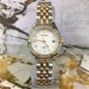 CITIZEN Womens Quartz Stainless Steel Date Watch รุ่น EU6064-54D - TwoTone Gold/Silver