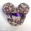 DA Shop Mickey Bling car freshener (Purple)