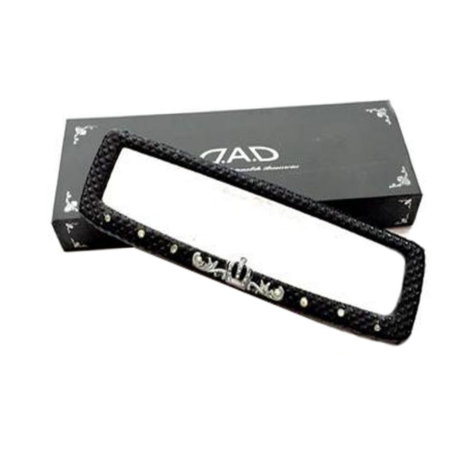 แนะนำ กระจกมองหลัง DAD VIP MIRROR มงกุฏลายเพชร สีดำ Jack Car Accessories