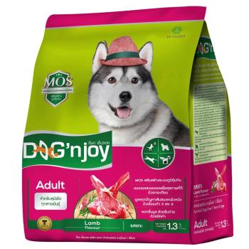 โปรโมชั่น Dog 'n Joyอาหารสำหรับสุนัขโตทุกสายพันธุ์ รสเนื้อเเกะ1.3กก. ดีไหม