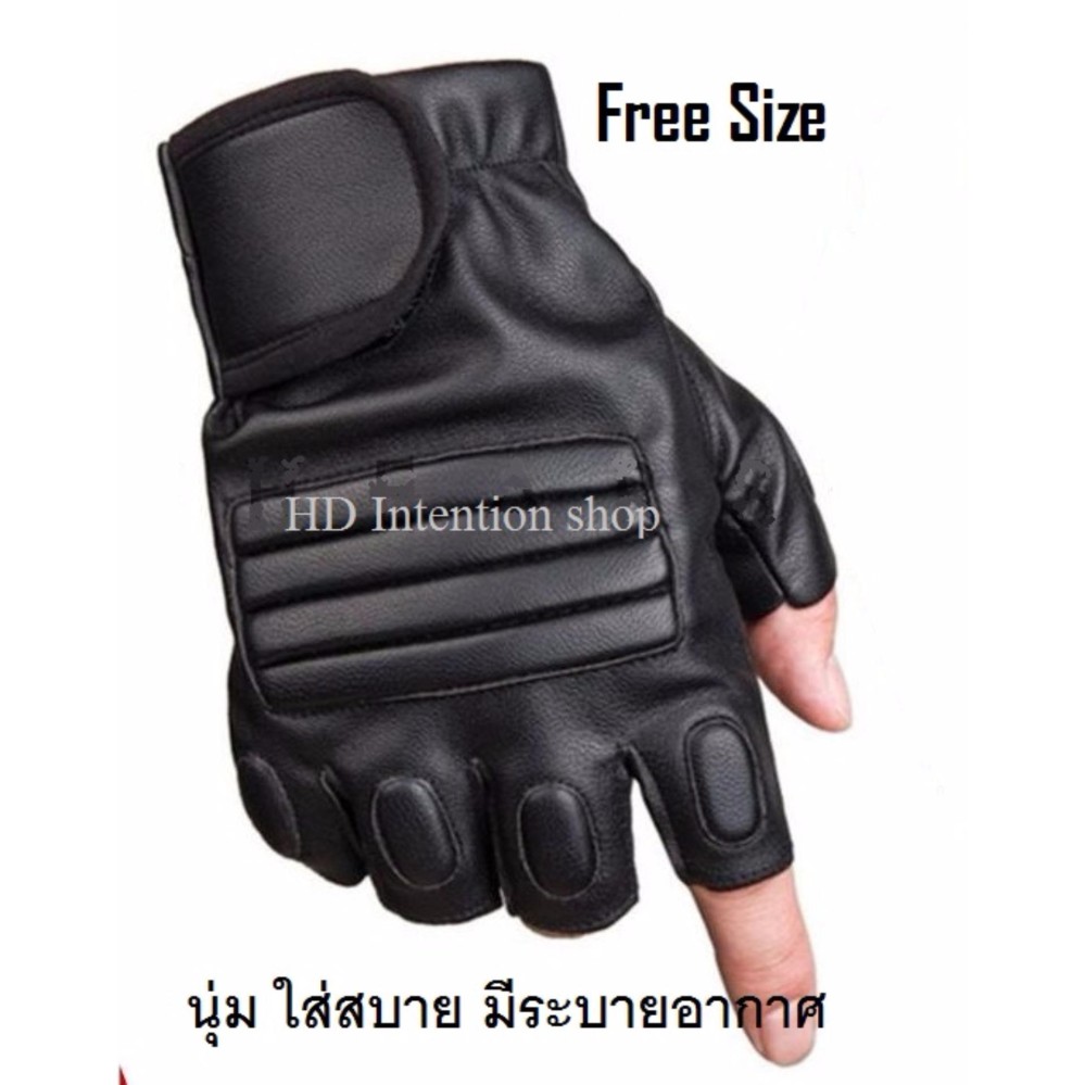 ถุงมือขับมอเตอร์ไซค์ Free Size ถุงมือขับมอเตอร์ไซค์ Free Size