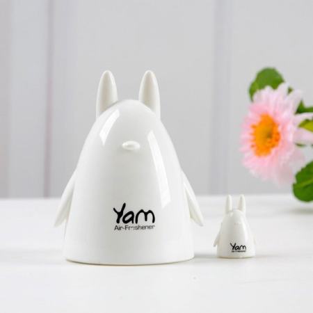 Generic Car YAM Tropical Fruit Fragrance Air Freshener (White)