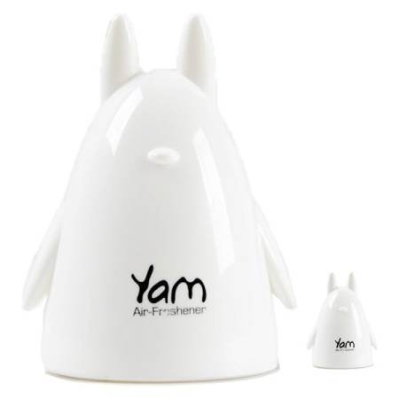 Generic Car YAM Tropical Fruit Fragrance Air Freshener (White)