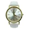 Geneva Watch นาฬิกาข้อมือผู้หญิง White สายหนัง สีขาว รุ่น WM0028 (NEW)