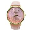 Geneva Watch นาฬิกาข้อมือผู้หญิง Pink สายหนัง สีชมพู รุ่น WM0027 (NEW) : image Geneva Watch นาฬิกาข้อมือผู้หญิง Pink สายหนัง สีชมพู รุ่น WM0027 (NEW)