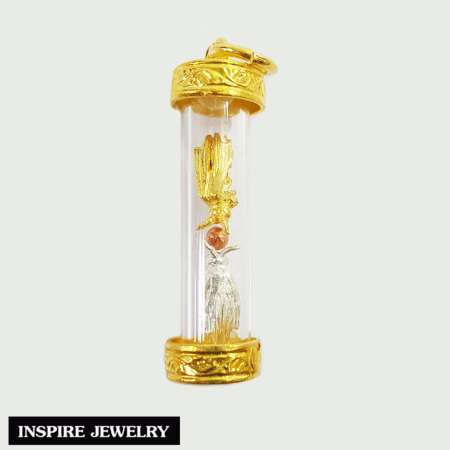 Inspire Jewelry ,จี้ตะกรุดต่อเงินต่อทอง เป็นวัตุถุมงคลแห่งโชคลาภ เป็นสิ่งที่ควรมีบูชาเก็บไว้เป็นสิริมงคล ค้าขายดี มีโชคลาภและ ต่อเงินต่อทอง ต่อของเข้าบ้านจะทำให้มีโชค มีเงินทอง มีข้าวของและสิ่งที่เราปราถนา