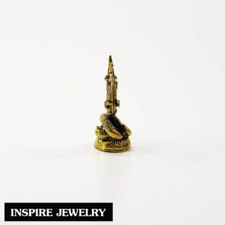 Inspire Jewelry ,พญานาคทองเหลือง จิ๋ว 2CM  นำโชค เสริมดวง