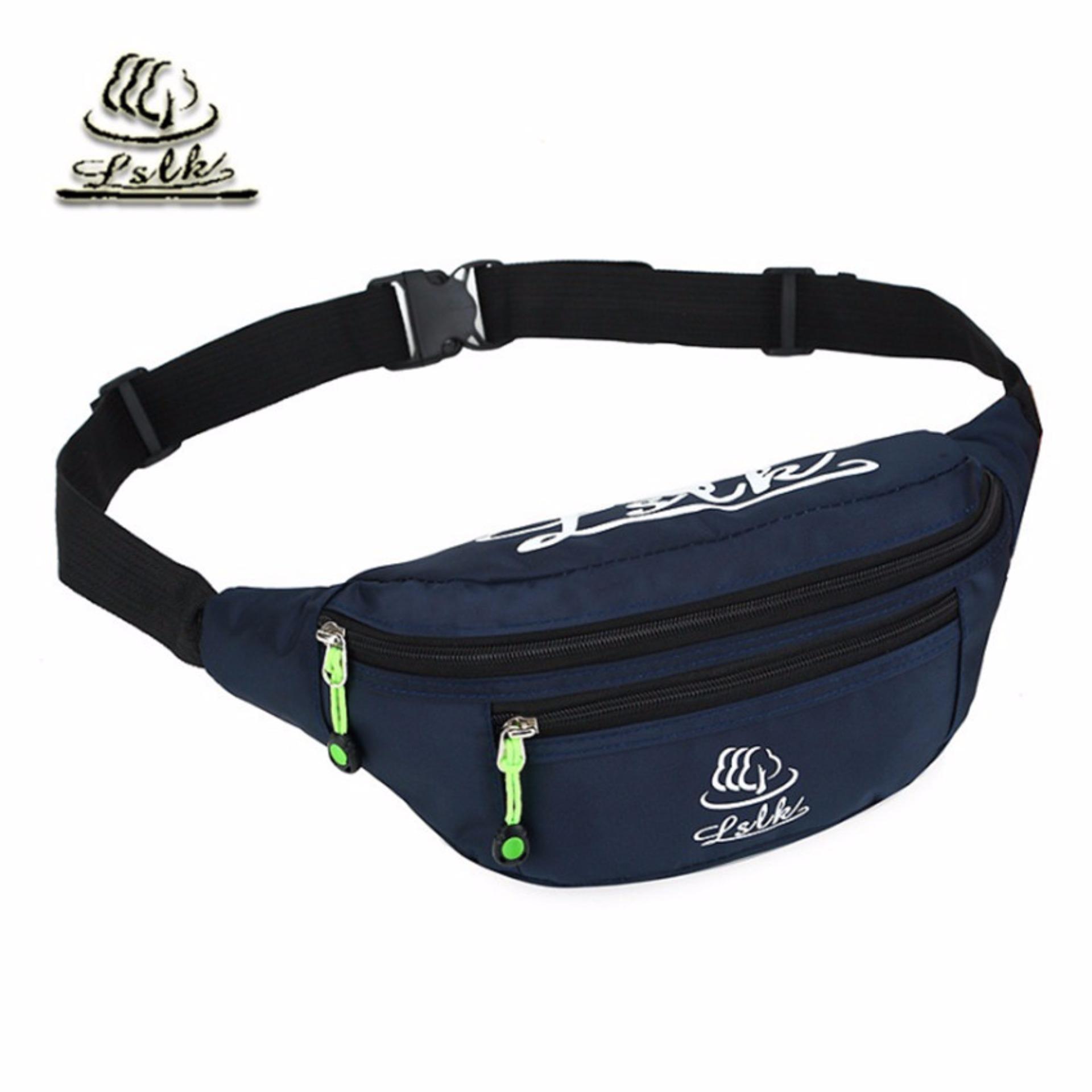 JJ กระเป๋าผ้า High quality nylon fabric กระเป๋าคาดเอว กระเป๋าวิ่ง กระเป๋าสะพาย Travel Waist Bag