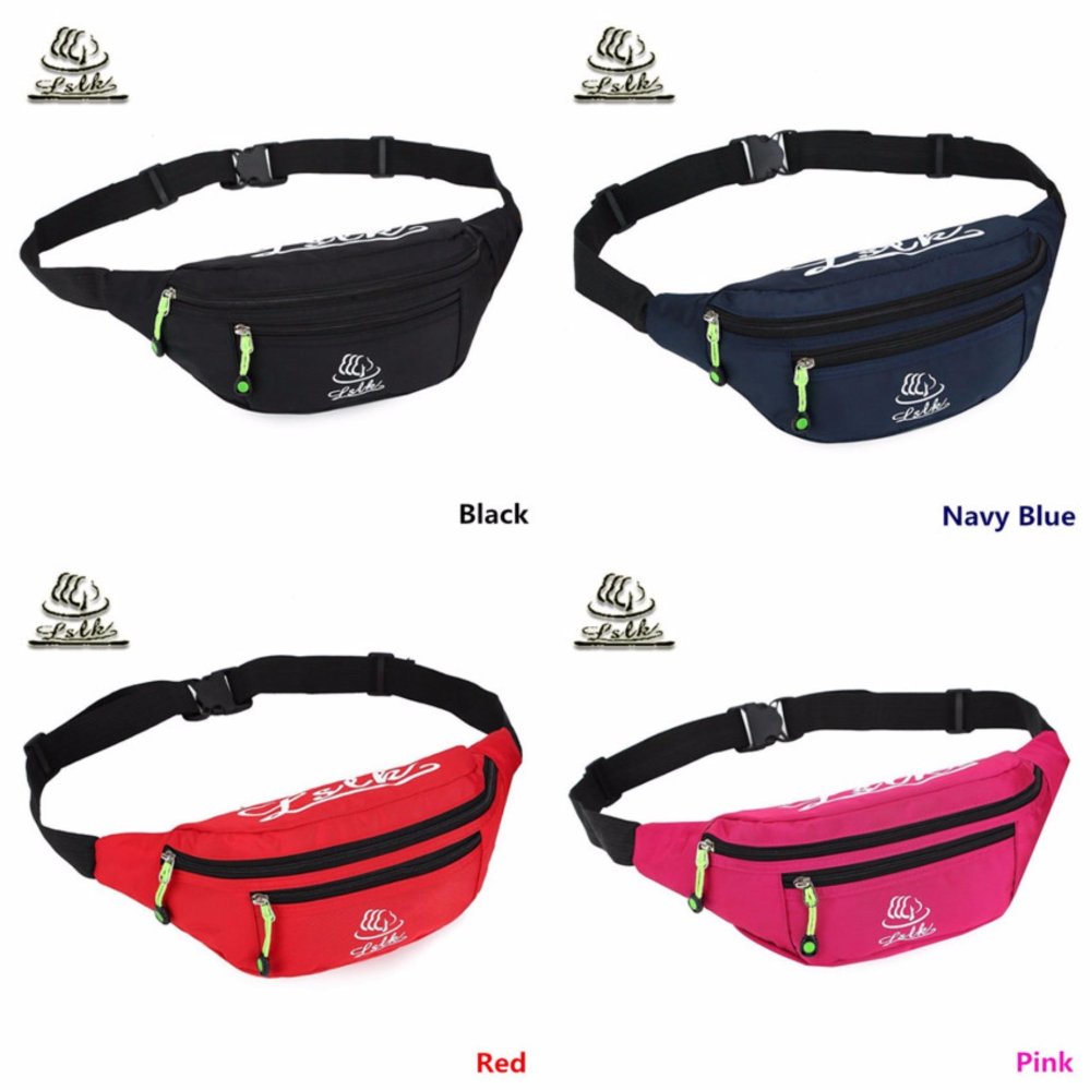 JJ กระเป๋าผ้า High quality nylon fabric กระเป๋าคาดเอว กระเป๋าวิ่ง กระเป๋าสะพาย Travel Waist Bag