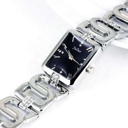 Julius นาฬิกาข้อมือผู้หญิง แบรนด์เกาหลี สายสแตนเลส รุ่น JA-650 Julius นาฬิกาข้อมือผู้หญิง แบรนด์เกาหลี สายสแตนเลส รุ่น JA-650