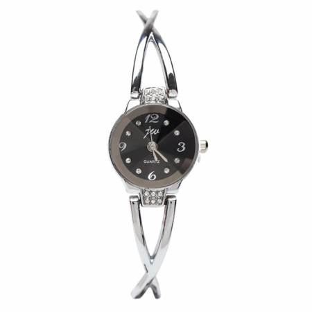 JW นาฬิกาข้อมือแฟชั่นผู้หญิง สีเงิน/ดำ รุ่น JW001F ( Clearance ลดสุดๆ) JW นาฬิกาข้อมือแฟชั่นผู้หญิง สีเงิน/ดำ รุ่น JW001F ( Clearance ลดสุดๆ)