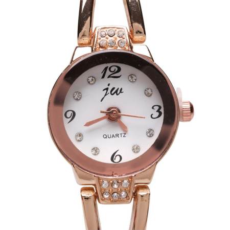 JW นาฬิกาข้อมือแฟชั่นผู้หญิง สีโรสด์โกล์ด รุ่น JW001F JW นาฬิกาข้อมือแฟชั่นผู้หญิง สีโรสด์โกล์ด รุ่น JW001F