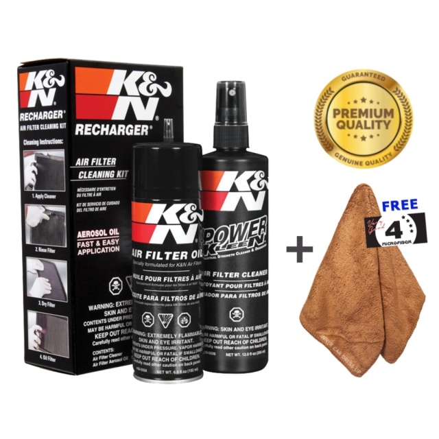หาโปรโมชั่น แนะนำ!! ส่งฟรีเคอรี่!! K&N CLEANING KIT ชุดน้ำยาล้างและ