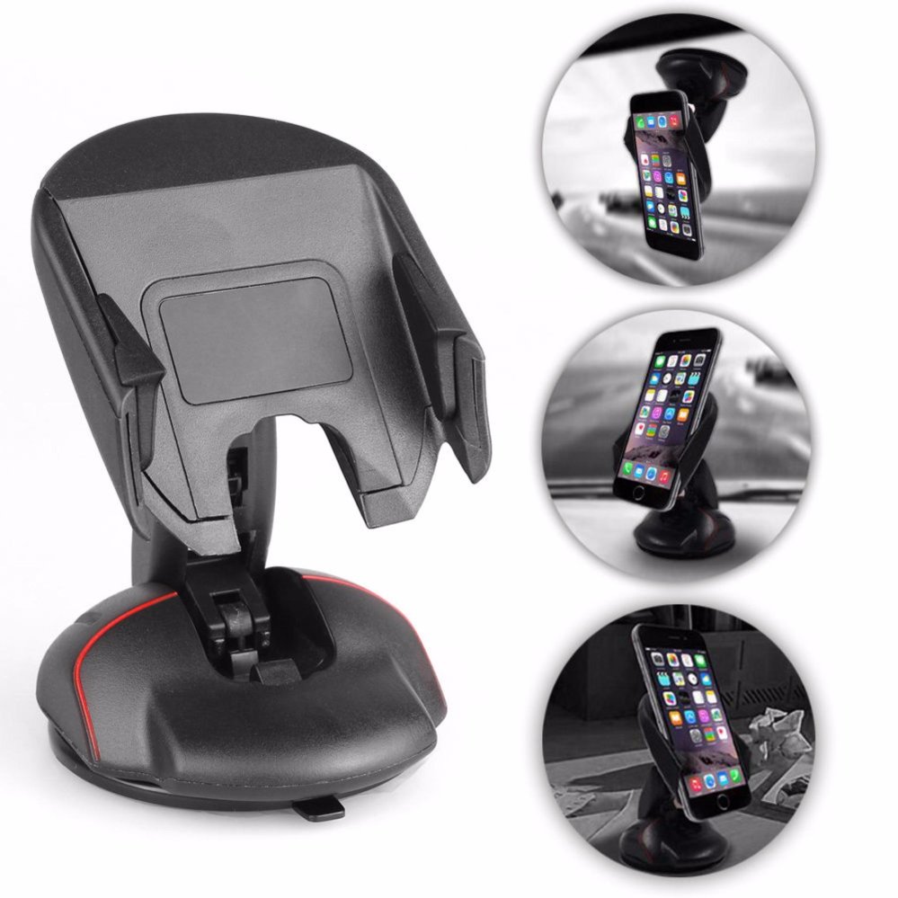 ขาจับโทรศัพท์พับเก็บได้ติดตั้งกระจก และโคนโซลได้ car holder mouse 