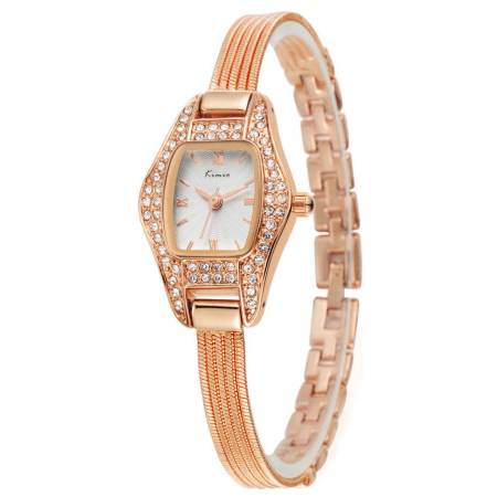 Kimio นาฬิกาข้อมือผู้หญิง สายสแตนเลส รุ่น KW539 - Golden