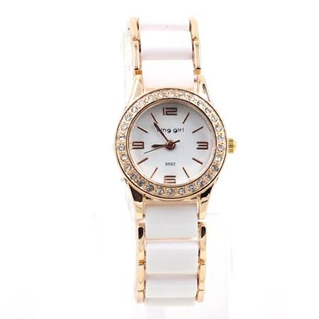 KIng girl นาฬิกาข้อมือผู้หญิง WP8125 (White) KIng girl นาฬิกาข้อมือผู้หญิง WP8125 (White)