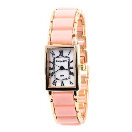 King Girl  นาฬิกาข้อมือผู้หญิง  - WP8150 (Pink/ Rose Gold)