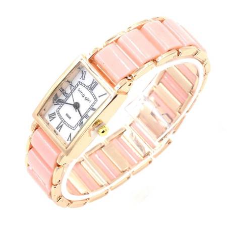 King Girl  นาฬิกาข้อมือผู้หญิง  - WP8150 (Pink/ Rose Gold)