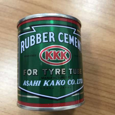 (1 อัน) กาวสำหรับปะยางจักรยาน มอเตอร์ไซด์ รถยนต์ ยี่ห้อ KKK RUBBER CEMENT FOR TYRE TUBE