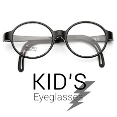 KOREA Kid แว่นตาแฟชั่นเด็ก แว่นตาเด็ก รุ่น 8821 ขาข้อต่อ วัสดุ TR-90 (สำหรับตัดเลนส์) เบาสวมไส่สบาย กรอบแว่นตาเด็ก