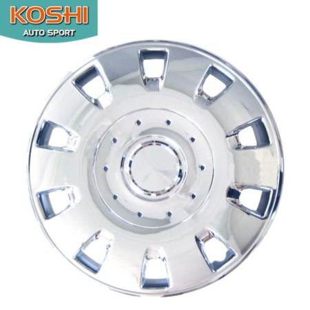 Koshi wheel cover ฝาครอบกระทะล้อ 14 นิ้ว ลาย 5053C (4ฝา/ชุด) ชุบโครเมี่ยม