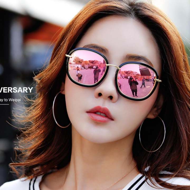 KPshop แว่นกันแดดแฟชั่น แว่นตาผู้หญิง แว่นกันแดดผู้หญิง รุ่น LG-030