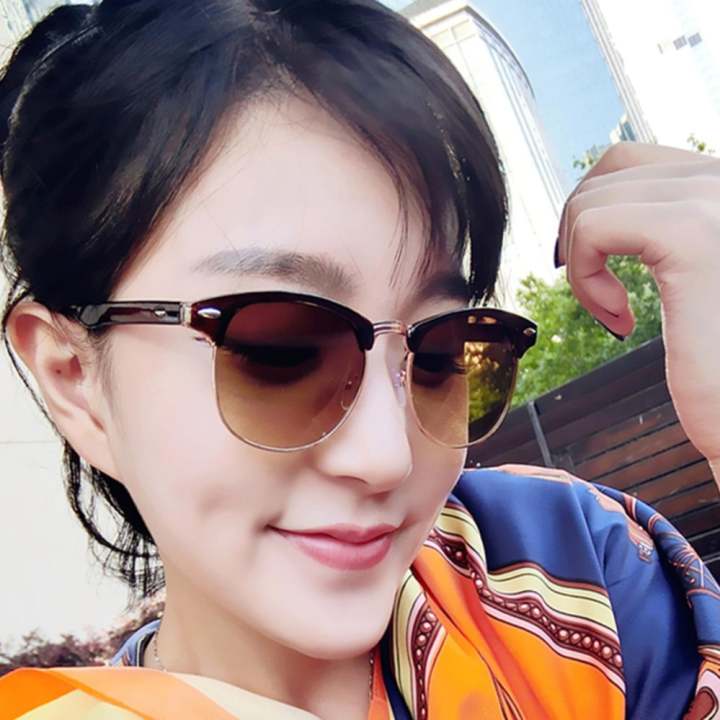 KPshop แว่นกันแดดผู้หญิง แว่นตาแฟชั่น แว่นตาเกาหลี รุ่น LG-044