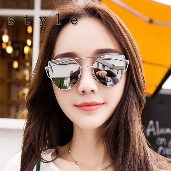 KPshop แว่นกันแดดผู้หญิง แว่นตาแฟชั่น แว่นตาเกาหลี รุ่น LG-058