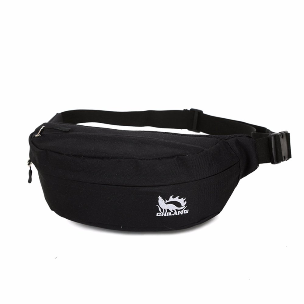กระเป๋าคาดเอว กระเป๋าคาดเอววิ่ง กระเป๋าวิ่ง Sport Waist Bag Running Bag (Black/สีดำ)