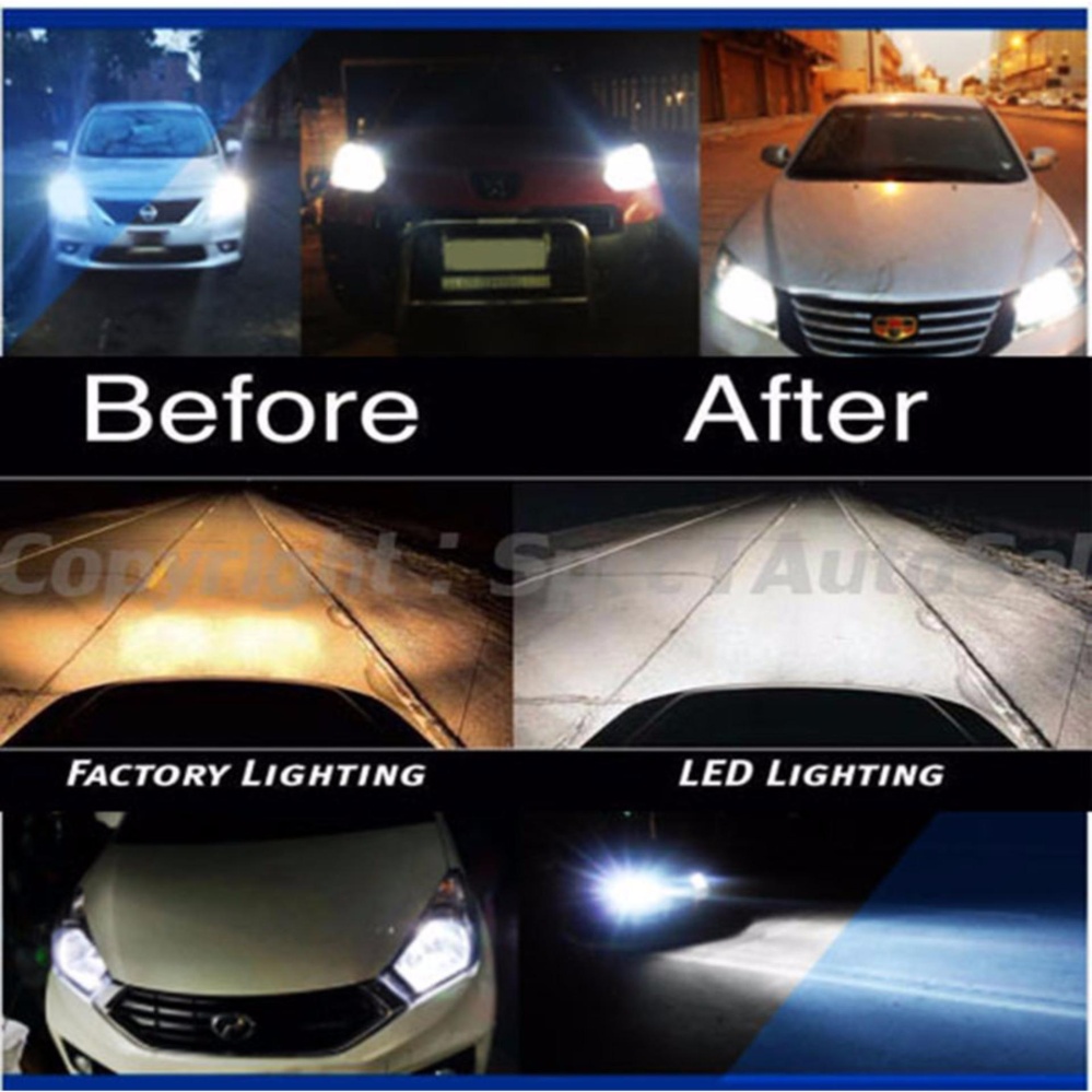 แนะนำ ไฟหน้า รถยนต์ LED ขั้ว H4 C6s ติดตั้งง่าย แสงถูก