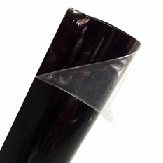 Master สติกเกอร์หลังคาแก้ว สีดำเงามากมีชั้นรองสำหรับรีด (200x135cm.)