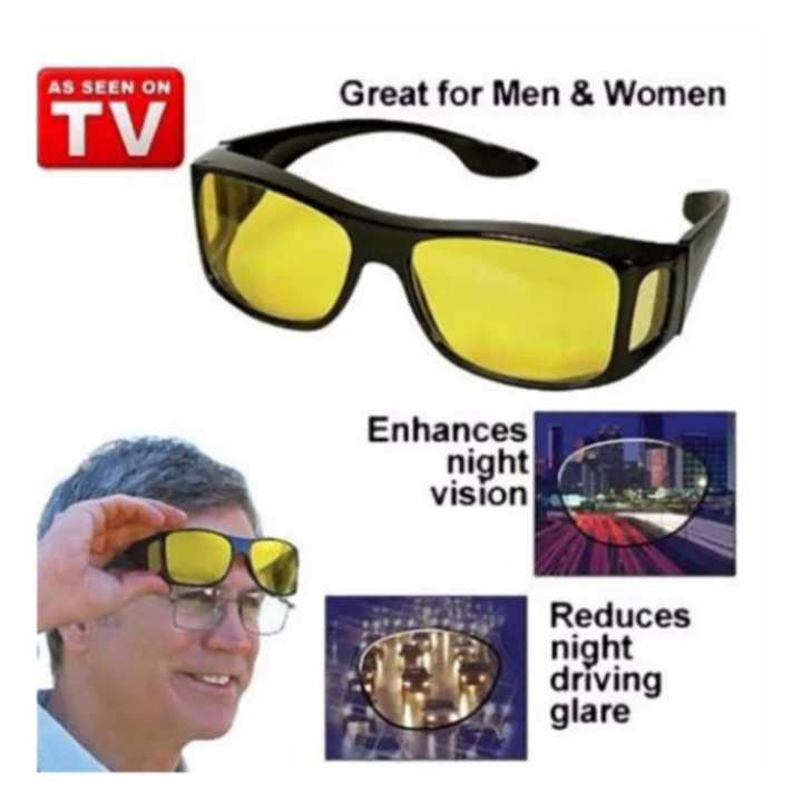 MingTai แว่นตากันแดดสำหรับขับรถตอนกลางคืน ป้องกันเกิดอุบัติเหตุ กัน UV400 ตัดหมอกได้ด้วย Sun Glass night vision 1