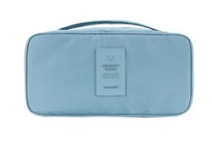 MONOPOLY กระเป๋าเก็บของใช้ส่วนตัวและชุดชั้นใน (กันน้ำ) ป้ายซิลิโคนสี - Blue
