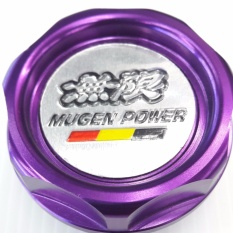 Mugen ฝาน้ำมันเครื่อง ฝาถังน้ำมันเครื่อง ฝาปิดน้ำมันเครื่อง สีม่วง