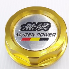 Mugen ฝาน้ำมันเครื่อง ฝาถังน้ำมันเครื่อง ฝาปิดน้ำมันเครื่อง สีทอง