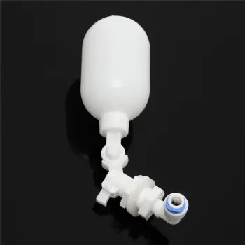 ราคา New Float Ball Valve Shut off 1/4'' Automatic Fill Feed Fish Tank Aquarium Water White - intl พันทิป