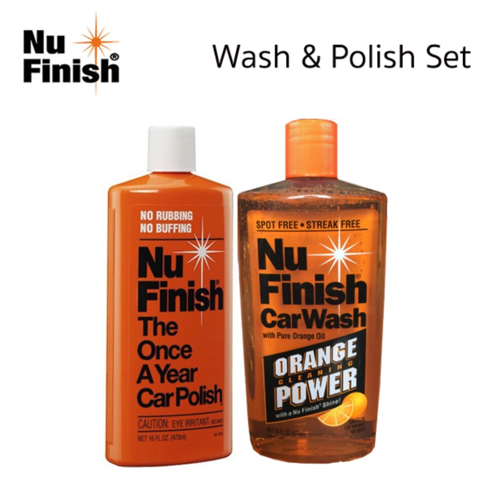 โปรโมชั่น Nu Finish Wash&Polish Set Jack Car Accessories
