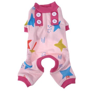 ข้อมูล Pet Pajamas Pet Hoodie Coat for Dogs Cats Super Soft Warm Puppy Dog Costume(Pink)-S - intl pantip