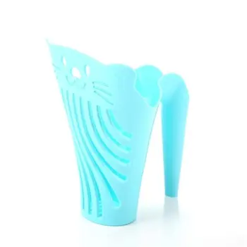 Plastic Litter Scoop with Handle Pet Dog Cat Kitten Sand WasteShovel Cleaning Tool (Blue) - intl pantip