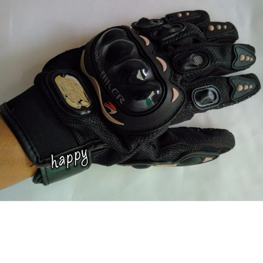 PROBIKER ถุงมือเต็มนิิ้ว Z XXL (ลิขสิทธิ์แท้) สีดำ