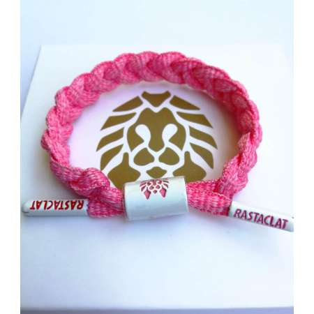 Rastaclat- Mini Pink สร้อยข้อมือสิงโต ไซส์เล็ก สำหรับผู้หญิง ราสตาแคลท สร้อยข้อมือเชือกรองเท้า